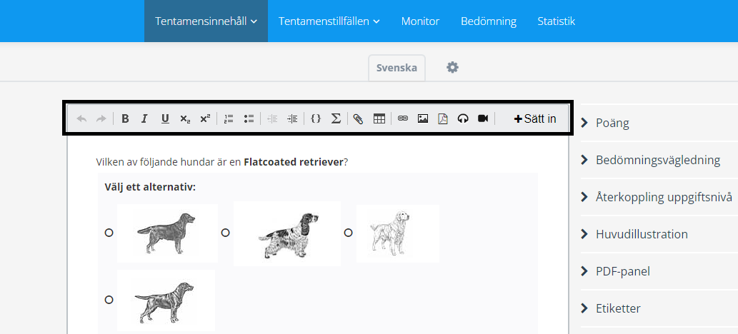 Verktygsfält
