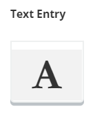 Ikon för uppgiftstypen Textfält