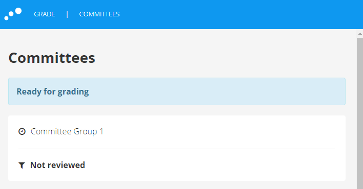 Moderator översiktssida