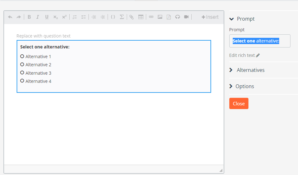 redigera instruktion